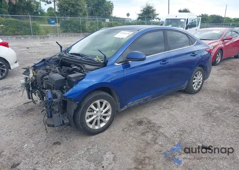 2019 Hyundai Accent Sel from USA, damaged, VIN 3KPC24A33KE042244